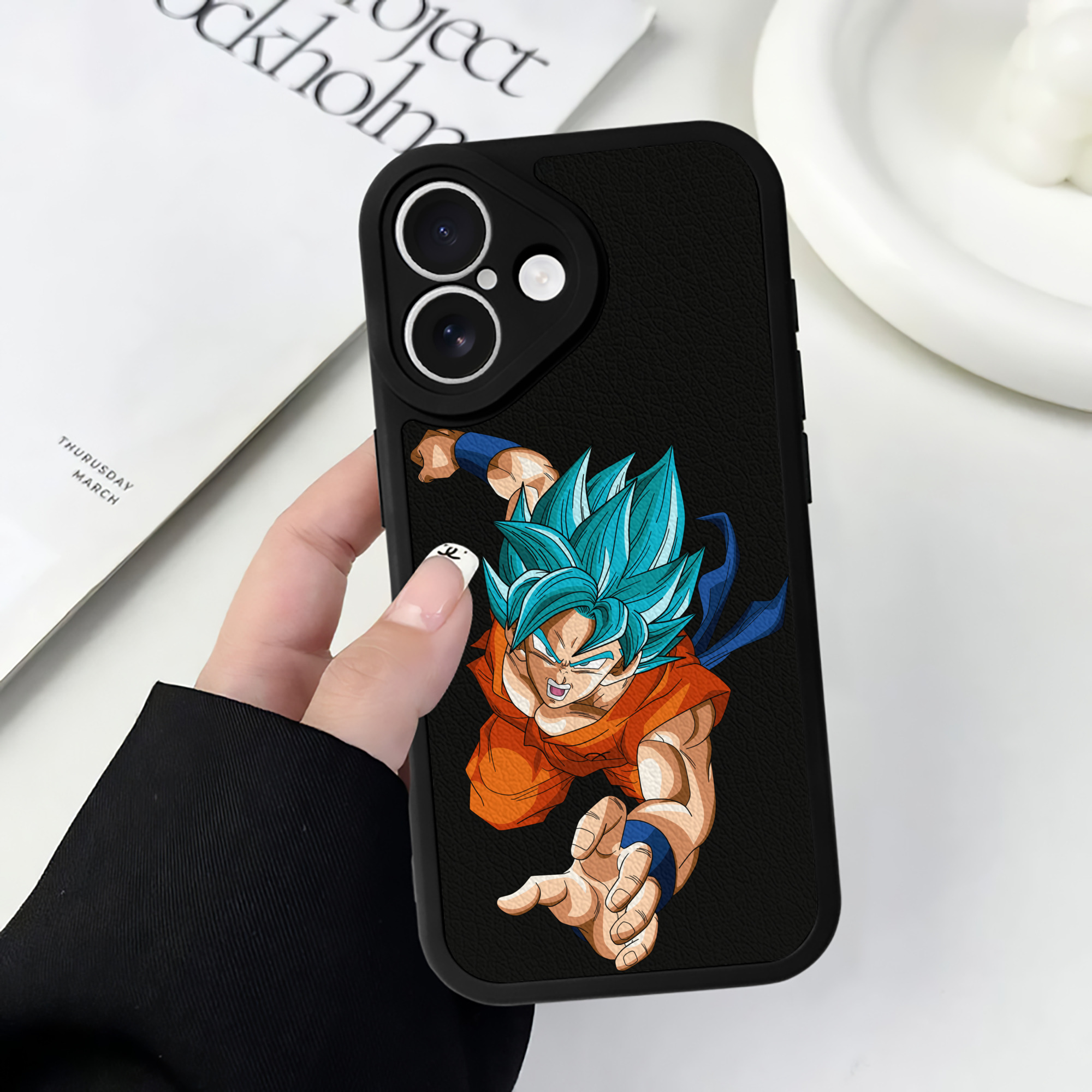 （画像用） ドラゴンボール ベジット DRAGON BALL Vegetto 【iPhone 16シリーズ対応】シリコンスマホケース（レザー調） 材質：シリコン